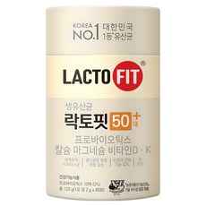 락토핏 50대 유산균, 120g, 1박스
