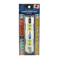EBISU DiAMOND Pro-work系列 排水流向水平儀 3管多泡 ED-MSL 造型美觀 隨身好攜帶, 1個