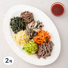 정미경키친 바로 만든 전주 비빔밥 세트 2인분, 330g, 2개