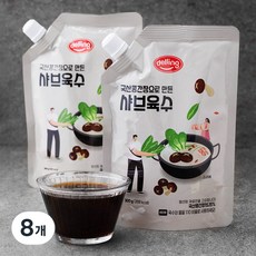 델링 국산콩간장으로 만든 샤브육수, 300g, 8개