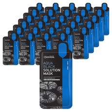 메디힐 아쿠아 블랙 솔루션 마스크팩 23ml, 1개입, 90개