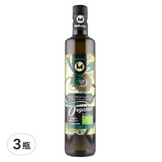BIOES 囍瑞 瑪伊娜有機100%冷壓初榨特級橄欖油，西班牙原裝進口, 500ml, 3瓶
