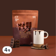 Sweetcup 巧克力拿鐵粉, 1入, 4個, 1kg