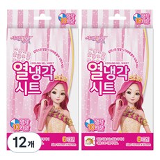 아텍스 시크릿쥬쥬 열냉각시트, 6개입, 12개