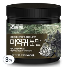 조은약초 미역귀 분말, 300g, 3개