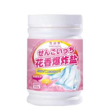 雪润梦 花香爆炸盐，500g，深层清洁，防菌除臭防霉, 2罐