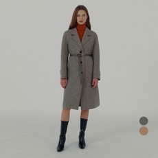 온앤온 여성용 오버사이즈 테일러드 울코트 NEW3WHB14