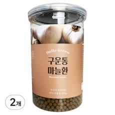 헬로우그린 구운통마늘환 통, 300g, 2개