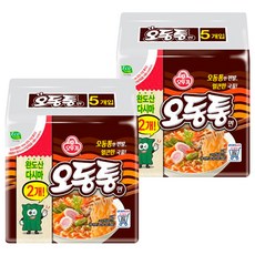 오뚜기 오동통면 120g, 10개