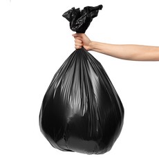 코멧 배접 쓰레기 비닐봉투, 100L, 100매, 블랙