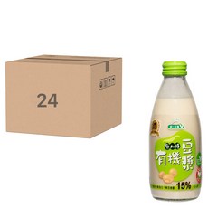 統一生機 無加糖豆漿, 245ml, 24瓶