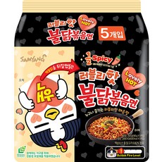 삼양 러블리핫 불닭볶음면 140g, 15개