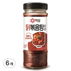 백설 닭볶음탕 양념, 490g, 6개