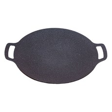 無品牌 韓式麥飯石明火烤盤 36cm - 家庭聚餐烤肉神器, 1個
