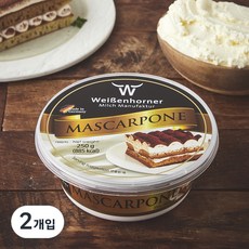 마스카포네 치즈, 250g, 1개입, 2개 250g, 4개입