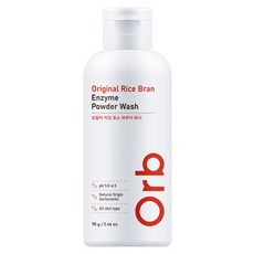 ORB 쌀뜨물 미강 효소 세안제