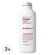 닥터포헤어 폴리젠 샴푸, 3개, 500ml