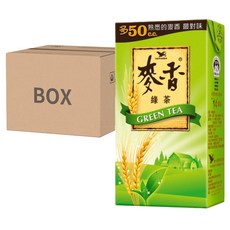 統一 麥香 綠茶, 清新 甜香, 搭配 焙炒 大麥, 300ml, 24入, 48入