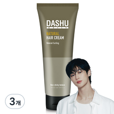 다슈 데일리 내추럴 헤어 크림, 150ml, 3개