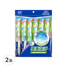 Shallop 刷樂 纖柔護齦牙刷, 6支, 2組