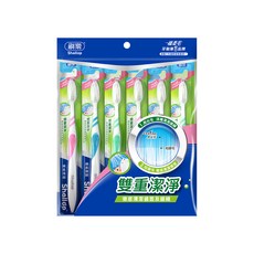 Shallop 刷樂 纖柔護齦牙刷, 6支, 1組