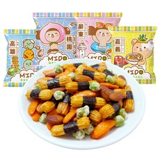 TRYGOODZ 翠菓子 MIDO商務艙航空米果, 口感酥脆，方便攜帶，富含多種營養, 15g, 25包