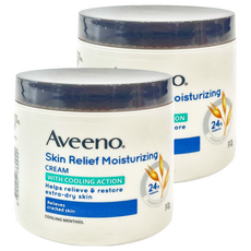 Aveeno 燕麥高效舒緩潤膚霜, 312g, 2罐