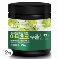 굿허브 프리미엄 아티초크 추출분말, 100g, 2개