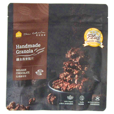 The Chala 蕎拉燕麥 纖食燕麥脆片，手工Granola，比利時可可，100% Vegan全素食, 150g, 1包