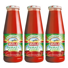 디벨라 토마토 퓨레, 680g, 3개