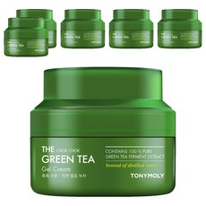 토니모리 더 촉촉 그린티 젤 크림, 60ml, 6개