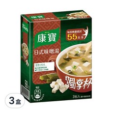 Knorr 康寶 獨享杯 日式味噌, 35.4g, 3盒