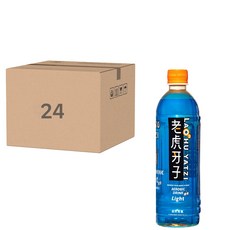 LAO HU YATZI 老虎牙子 LIGHT自然有氧飲料 24瓶, 含纖維+，維他命C，蜂蜜, 590ml
