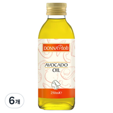 도나파올라 아보카도 오일, 250ml, 6개