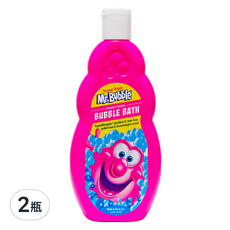 Mr. Bubble 泡泡浴，低過敏性，不含對羥基苯甲酸酯且無淚配方，經兒科醫生和皮膚科醫生測試, 473ml, 2瓶
