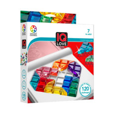 SMART GAMES IQ愛心大挑戰 Set, 120個挑戰, 10片, 1盒