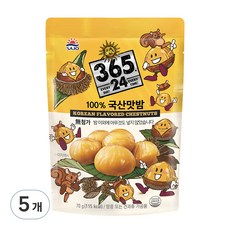 해표 100% 국산 맛밤, 70g, 5개