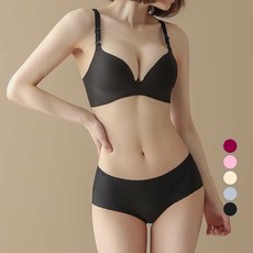 BODYPLAY 여성용 리얼매직 푸쉬업 사기 뽕브라 팬티 세트