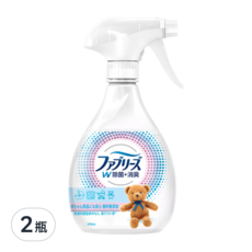 febreze 風倍清 織物除菌消臭噴霧 無香型, 370ml, 2瓶
