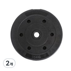 아리프 플렉스 경량 원판, 15kg, 2개