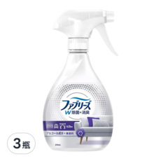 febreze 風倍清 織物除菌消臭噴霧 無香含酒精, 370ml, 3瓶
