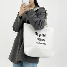 프롬헤븐 E103 마퍼팃 실용적 레터링 에코백