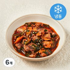 연안식당 부추꼬막장 (냉동), 150g, 6개