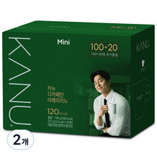 카누 미니 디카페인 아메리카노 원두커피스틱, 900mg, 120개입, 2개