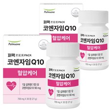 퍼팩 풀무원 퍼펙 코엔자임Q10 혈압케어 코큐텐 21g, 2개, 30정