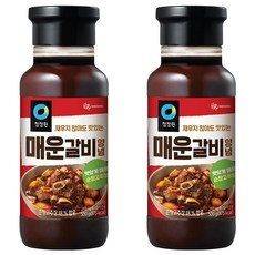 청정원 매운갈비 양념, 500g, 2개