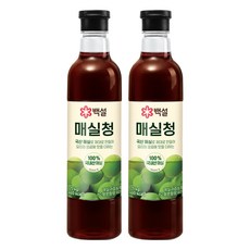 백설 매실청, 1.025kg, 2개 1.025kg, 2개