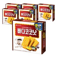 롯데웰푸드 빠다코코낫, 300g, 6개