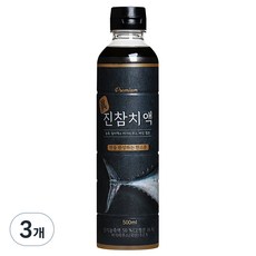 프리미엄 진참치액, 500ml, 3개