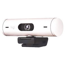 logitech 羅技 BRIO 500 網路攝影機, VU0064, 珍珠白